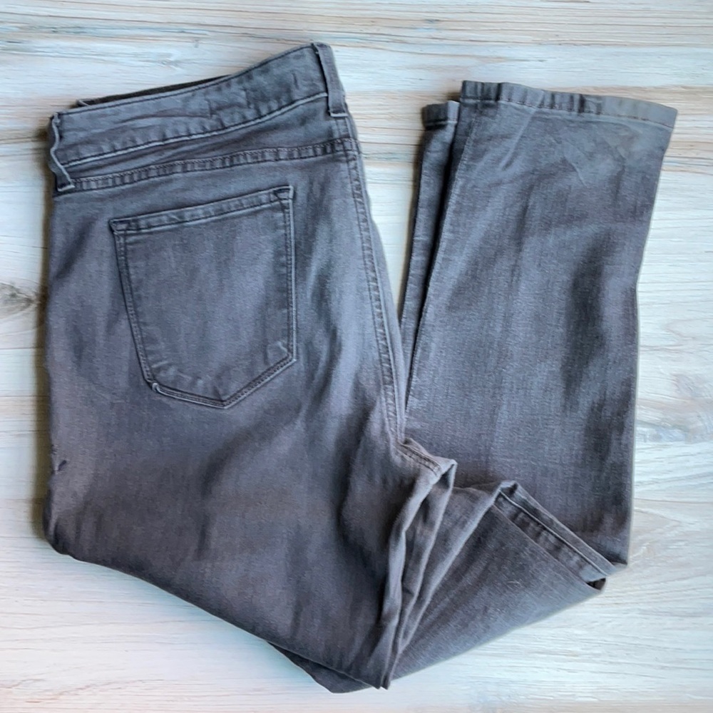 Level 99 Gray Skinny Jeans